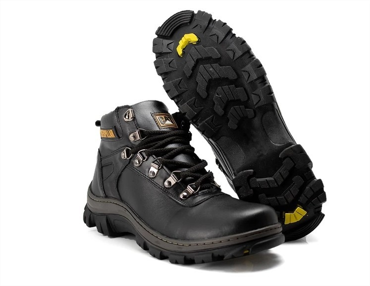 BOTA CATERPILLAR CASUAL EM COURO LEGITIMO - SANDMAN