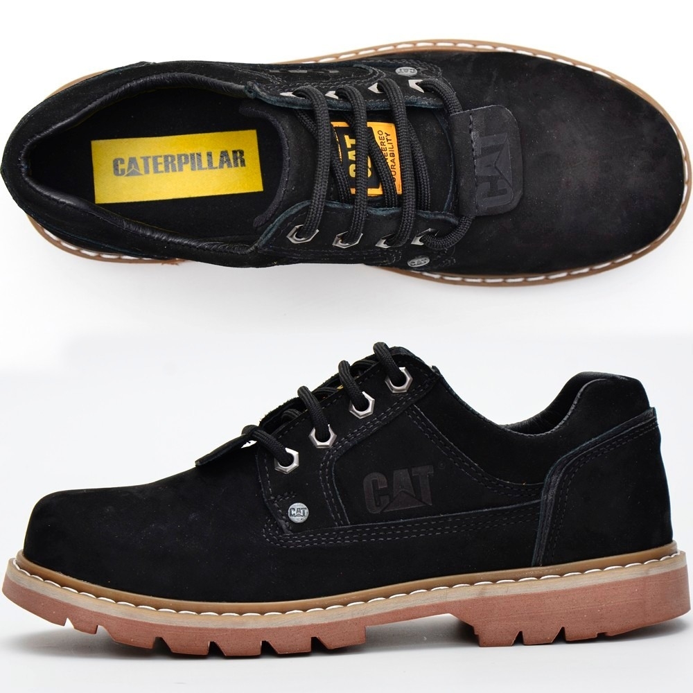 Tênis CAT Caterpillar Casual Couro - Botas Cat Fort