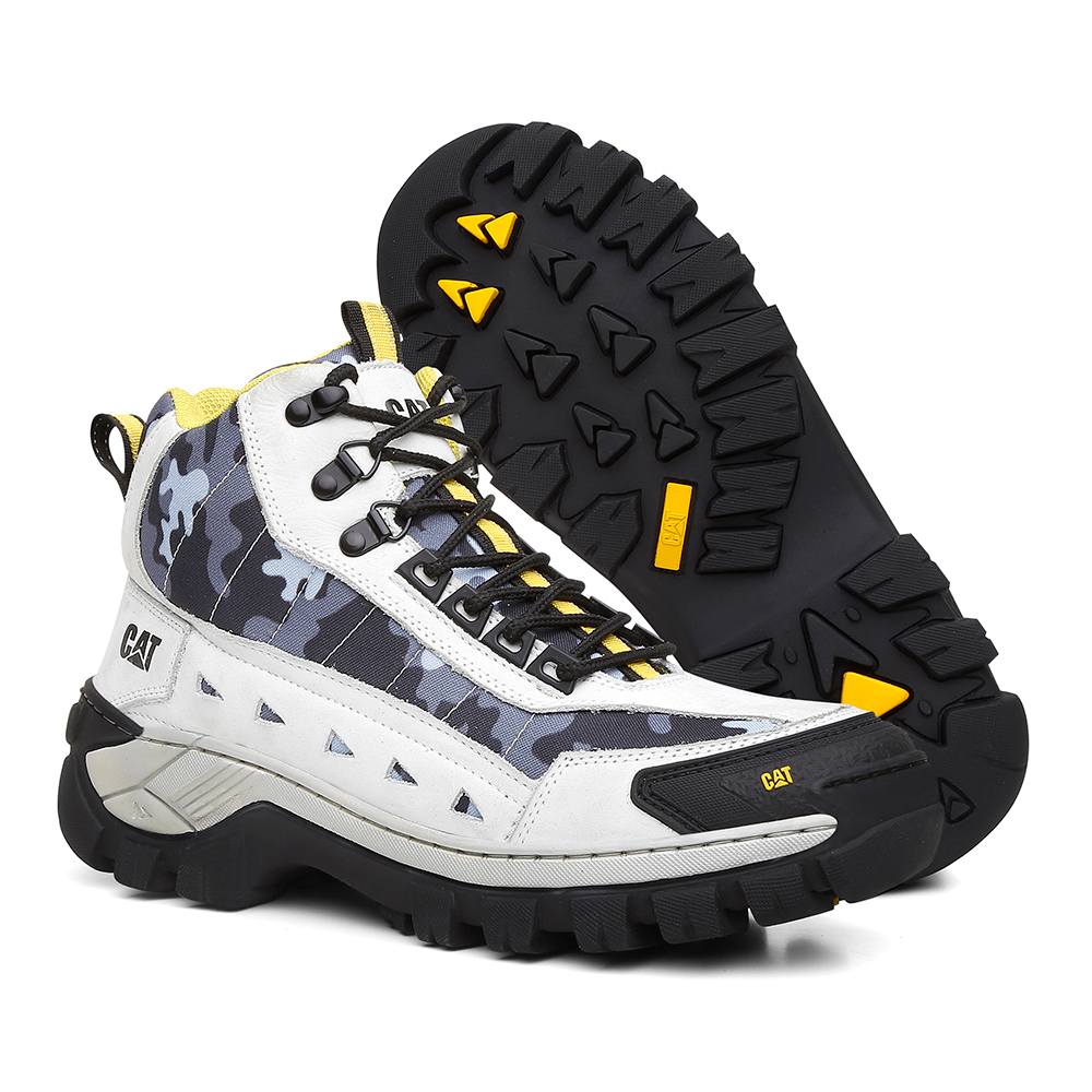 BOTA CATERPILLAR INTRUDER EM COURO - LANÇAMENTO