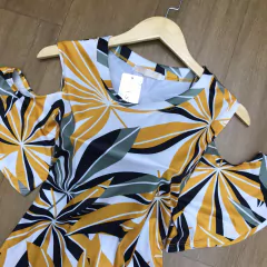 Vestido estampado Novo Tam: G1 - Brechó Versátil Santo André