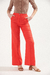 Pantalon Roma Rojo 100% Lino - comprar online