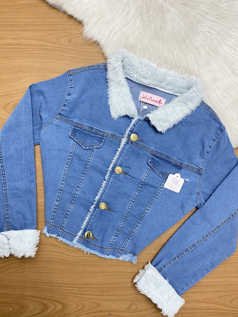 Blusa de pelinho sal e pimenta Clearance