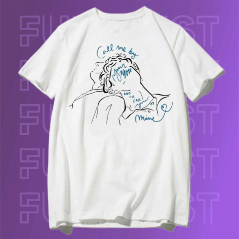 Camiseta Timothée Chalamet - Call Me By Your Name