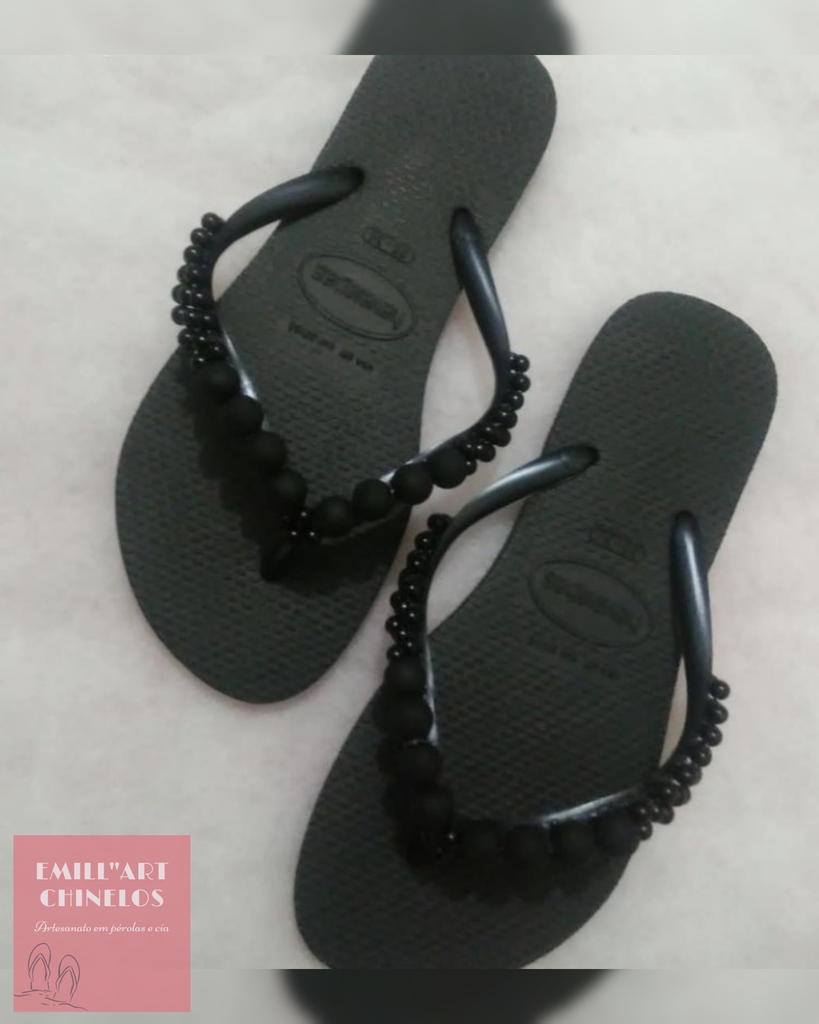 Havaianas Slim Decorada - Pérola - Emill\