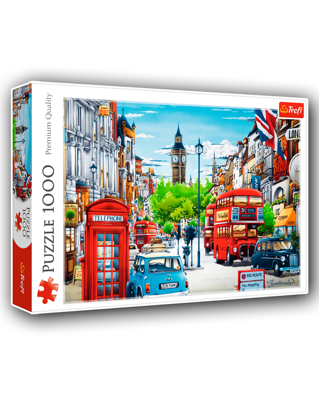 Rompecabezas 1000 piezas (london street) Cod.10557