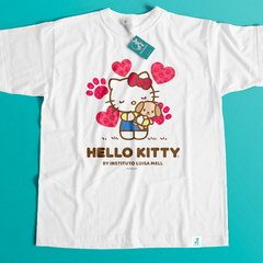 T-Shirt Hello Kitty - Amor e Pets - Branco - comprar online