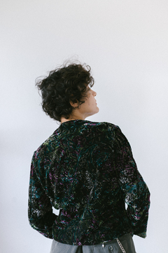 camisa veludo robe - 40 - Retroagir