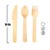 Set de Cubiertos de Bambu 16cm