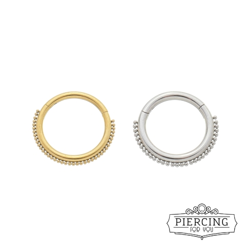 Piercing Aço Cirurgico 316L Sobrancelha Microbell Reto com 1 Pedra Crystal  1,2mm x 8mm