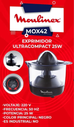 Exprimidor Moulinex Ultracompact 25W