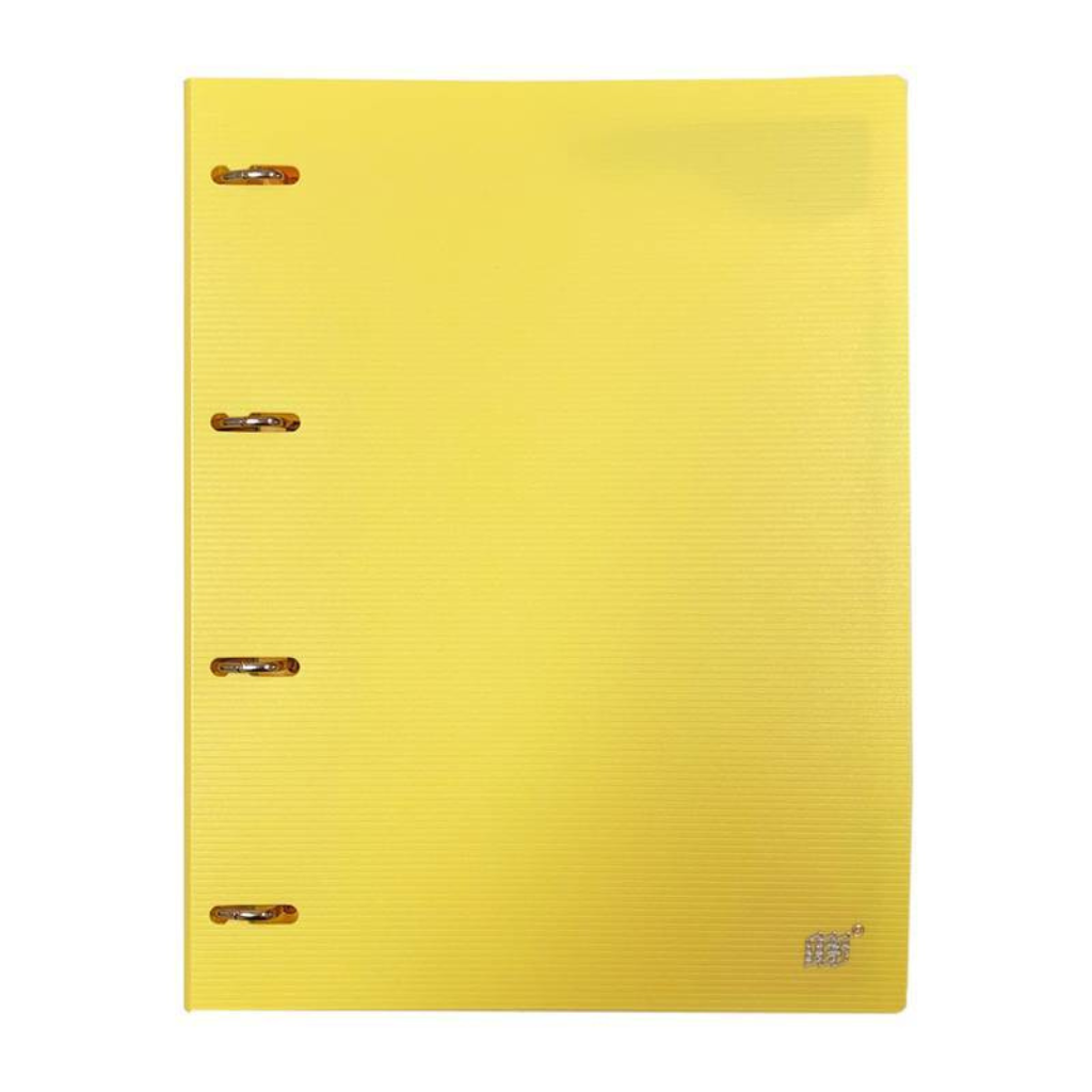 Fichário Argolado A4 Amarelo YES - Themena Paperwork