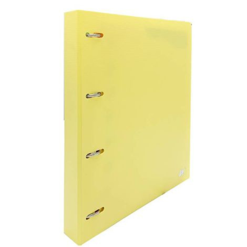 Fichário Argolado A4 Amarelo YES - Themena Paperwork