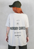 Camiseta Boyfriend Nobody Cares Bege Estonada - comprar online