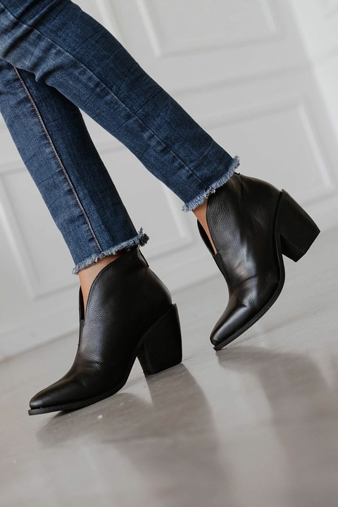 Borcegos De Mujer Anca \u0026 Co Plataforma Cuero Antonia Zona Zapatos
