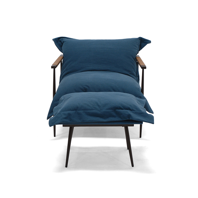 Puff Azul para poltrona, Comprar Puff na Velha Bahia