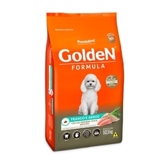 Ração Golden Formula Cães Adultos Frango e Arroz Mini Bits 10,1kg