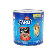 Alimento Úmido Carne Lata Faro Adulto - 280g