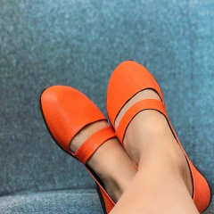 Sapato Lu laranja - Comprar em Riva Sandálias