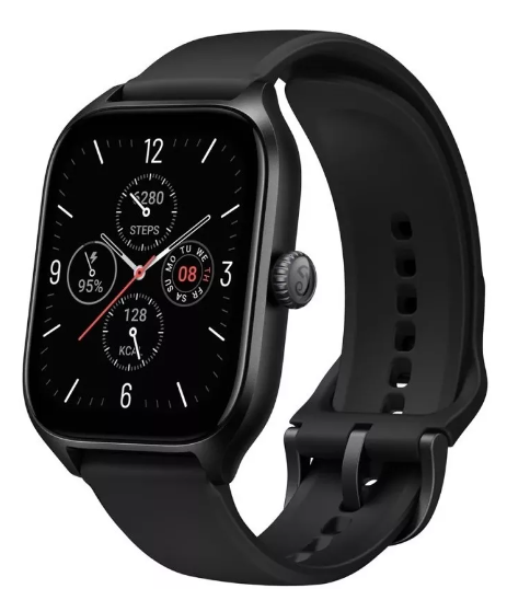 SmartWatch Amazfit Pop 2 Tela 1.78 AMOLED 270mAh Bluetooth 5.2 Sensor  Cardíaco Hora e Data Monitora +100 Habilidades Esportivas Preto A2290 -  XIAOMI - Loja Planeta Digital