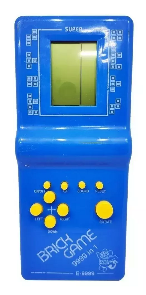 Mini Game Antigo Retrô Brink Game Tetris 9999 Jogos