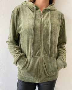 campera plush verde