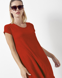 VESTIDO MORLEY ROJO