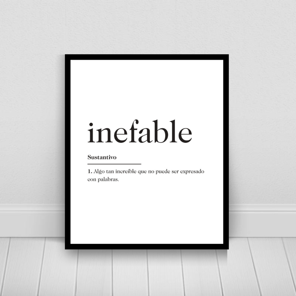 Inefable Definicion Rae