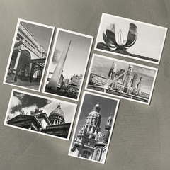 Pack x 6 Postales Buenos Aires - comprar online