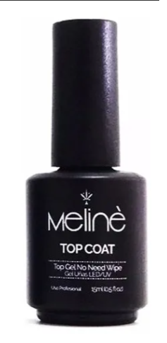 Meline Top Coat Esmalte Semipermanente Gel 15ml