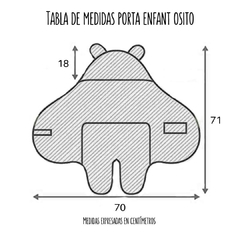 PORTA ENFANT OSITO