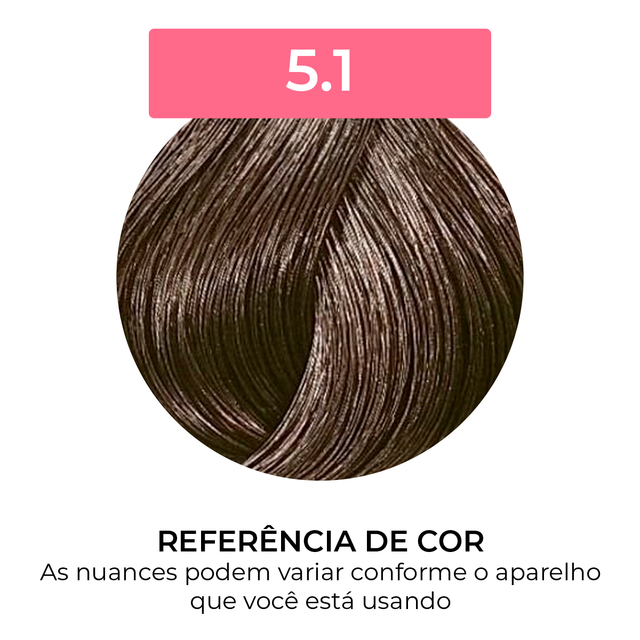 Wella Color Perfect 5/1 Castanho Claro Acinzentado - Tintura 60g