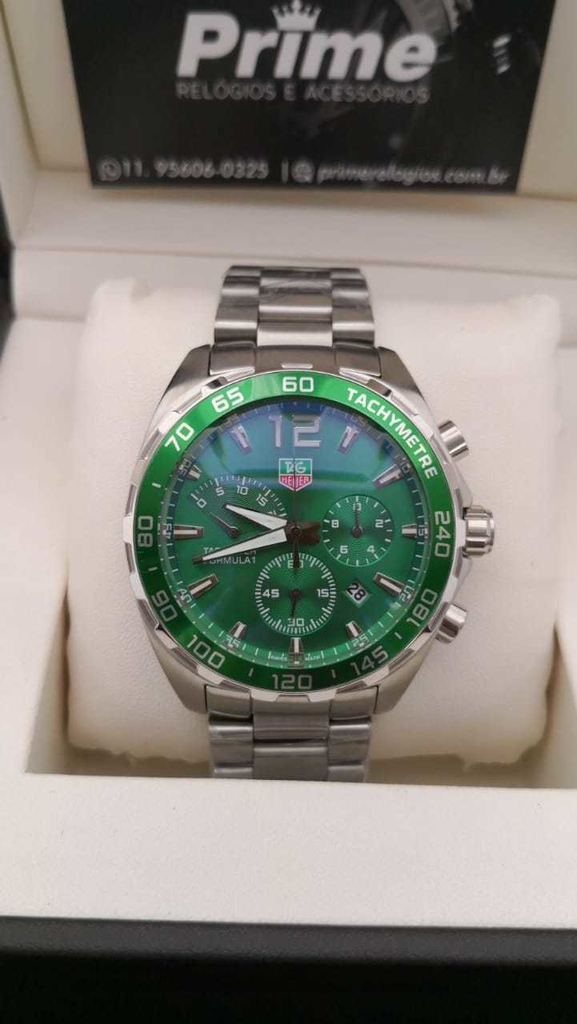 tag heuer formula 1 verde