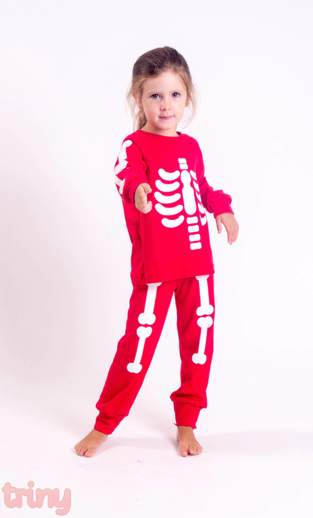 Pijama Esqueleto - en Triny