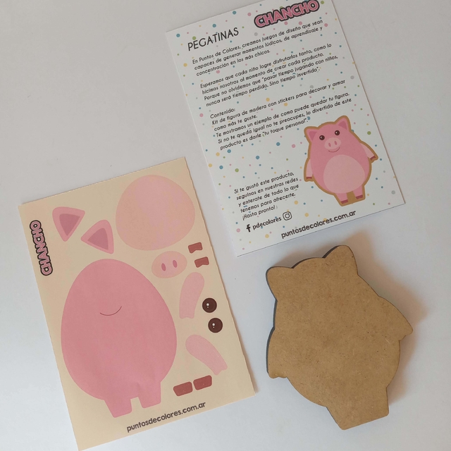 Pegatina Granja Chancho