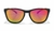 Óculos de Sol Hupi Paso Preto - Lente Vermelho Espelhado - comprar online