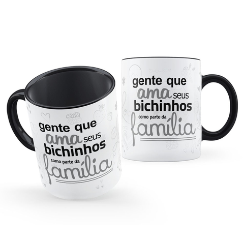 Caneca Eu Amo Cachorros ou Gatinhos Fofinhos Paixão por Pet - Emotions Art  - Caneca - Magazine Luiza