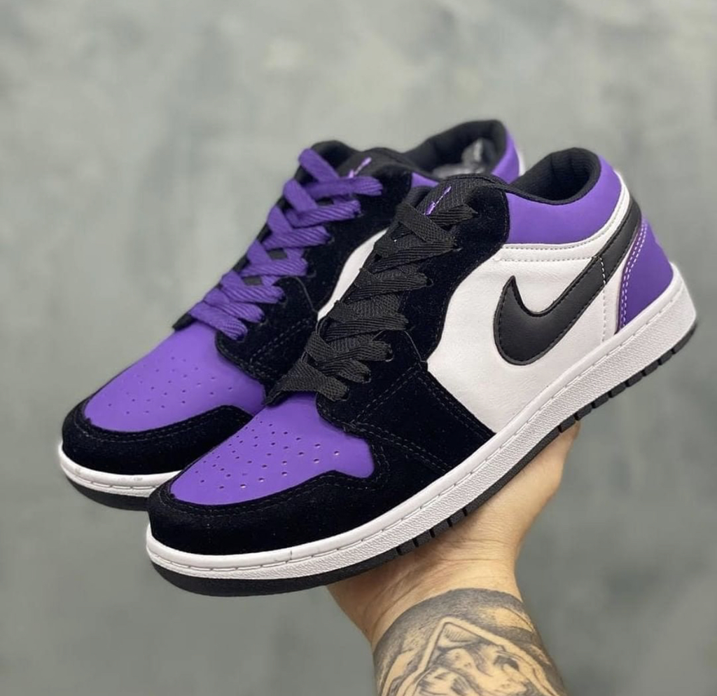 Tênis Nike Jordan Dunk Low Roxo/Preto