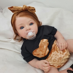 Boneca bebê Reborn Ana Julia 2 autentica com corpo inteiro