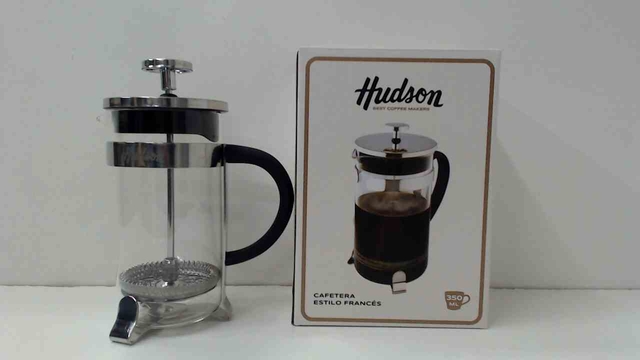 CAFETERA ESTILO FRANCES EMBOLO DE ACERO 600ML