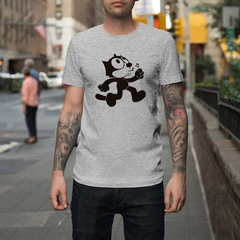 Camiseta Gato Felix Cantando - Zetaz Camisetas