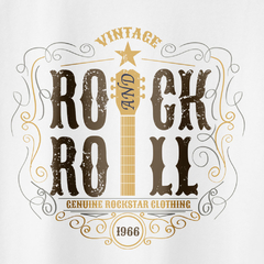 Camiseta de Rock estilo vintage (antigo) da loja de camisetas online Camisetas Store.