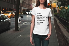 Camiseta Divertida Kardashians na internet