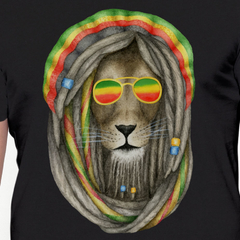 Camiseta Reggae Leão Rastafari