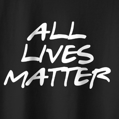 Camiseta protesto, todas vidas importam | All lives matter