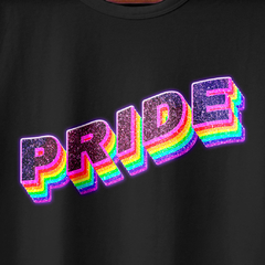 Camiseta LGBT Arco Iris | Glitter | Pride!