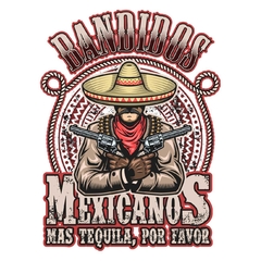 Camiseta de bebidas, Tequila mexicana.