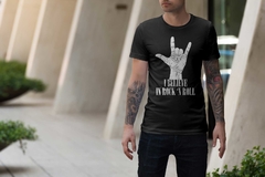 Camiseta de Rock - Eu acredito no Rock and Roll