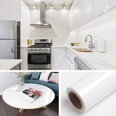 VINILOS SÍMIL LAQUEADO BLANCO PARA MUEBLES - comprar online
