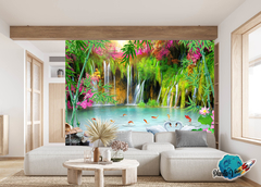 VINILO PARA PARED CON ESTILO ORIENTAL