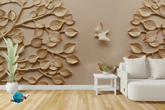 VINILO PARA PARED CON EFECTO 3D